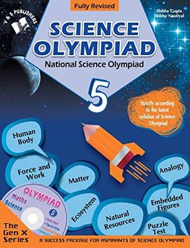 portada National Science Olympiad - Class 5 (With Cd): Theories With Examples, Mcqs & Solutions, Previous Questions, Model Test Papers (in English)