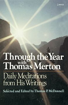 portada Through the Year With Thomas Merton: Daily Meditations From his Writings (en Inglés)