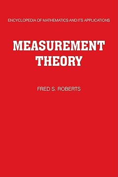 portada Measurement Theory: With Applications to Decisionmaking, Utility, and the Social Sciences: V. 7 (Encyclopedia of Mathematics and its Applications) (in English)