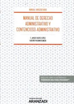 portada Manual de Derecho Administrativo y Contencioso (in Spanish)
