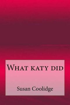 portada What katy did (en Inglés)