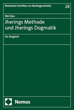 portada Jherings Methode und Jherings Dogmatik