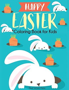 portada Happy Easter Coloring Book for Kids (en Inglés)