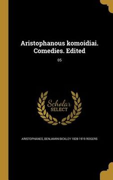 portada Aristophanous komoidiai. Comedies. Edited; 05