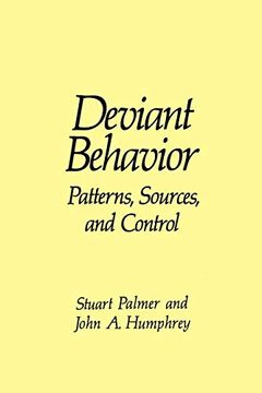 portada Deviant Behavior: Patterns, Sources, and Control (en Inglés)