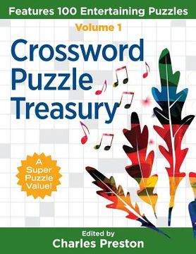 portada Crossword Puzzle Treasury: Features 100 Entertaining Puzzles (en Inglés)