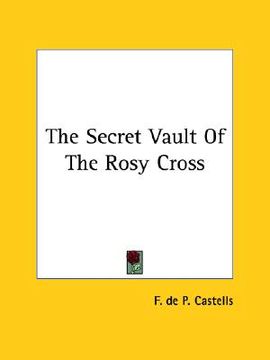 portada the secret vault of the rosy cross