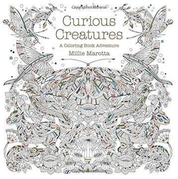 portada Curious Creatures: A Coloring Book Adventure (Millie Marotta Adult Coloring Book)