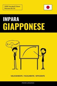 portada Impara il Giapponese - Velocemente / Facilmente / Efficiente: 2000 Vocaboli Chiave (in Italian)