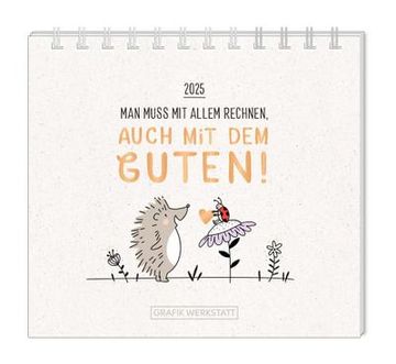 portada Mini-Kalender 2025 man Muss mit Allem Rechnen: Mini-Kalender