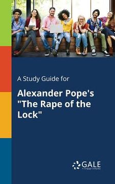 portada A Study Guide for Alexander Pope's "The Rape of the Lock" (en Inglés)