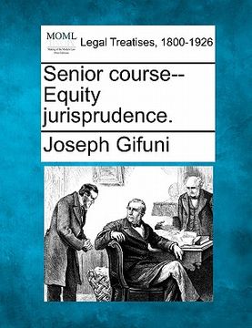 portada senior course--equity jurisprudence.
