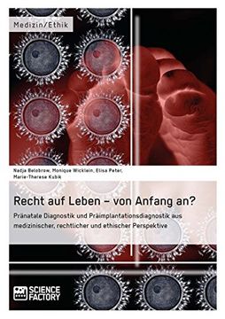 portada Recht auf Leben - von Anfang an? (German Edition)
