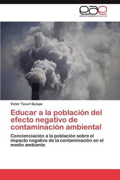 portada educar a la poblaci n del efecto negativo de contaminaci n ambiental