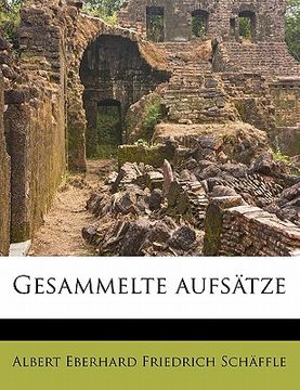 portada Gesammelte Aufsatze Volume 2 (en Alemán)