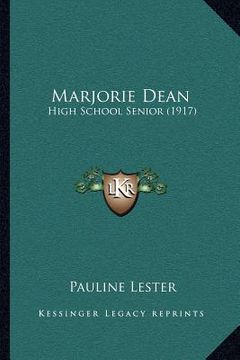 portada marjorie dean: high school senior (1917) (en Inglés)