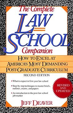 portada The Complete law School Companion: How to Excel at America's Most Demanding Post-Graduate Curriculum (en Inglés)