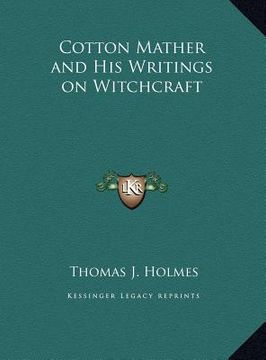 portada cotton mather and his writings on witchcraft