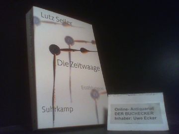portada Die Zeitwaage: Erzählungen. Suhrkamp Taschenbuch; 4628 (en Alemán)