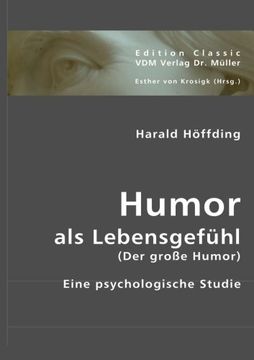 portada Humor als Lebensgefühl (Der große Humor): Eine psychologische Studie