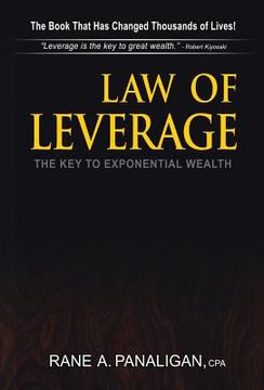 portada Law of Leverage: The key to Exponential Wealth (en Inglés)