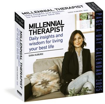 portada Millennial Therapist Page-A-Day Calendar 2025: Daily Insights and Wisdom for Living Your Best Life