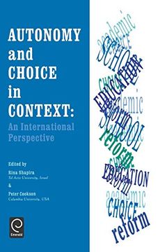 portada Autonomy and Choice in Context: An International Perspective (en Inglés)