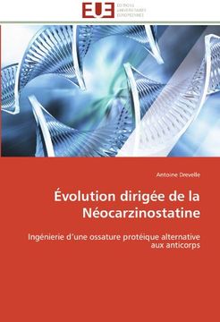 portada Evolution Dirigee de La Neocarzinostatine