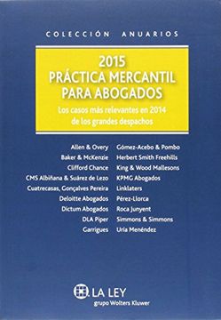 portada Práctica mercantil para abogados 2015. Los casos más relevantes en 2014 de los g