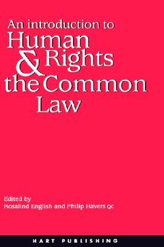 portada introduction to human rights and the common law