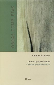 portada I. 1. Espiritualidad, Camino de Vida. (Obras Completas) (in Spanish)