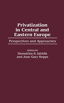 portada Privatization in Central and Eastern Europe: Perspectives and Approaches (Post-Communist Cultural Studies (Hardcover)) (in English)