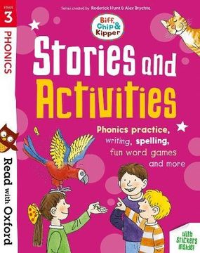 portada Read with Oxford: Stage 3: Biff, Chip and Kipper: Stories and Activities: Phonics practice, writing, spelling, fun word games and more