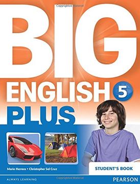portada Big English Plus American Edition 5 Student's Book (en Inglés)