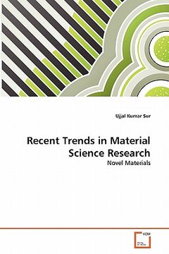portada recent trends in material science research (en Inglés)