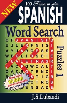 portada New Spanish Word Search Puzzles: Volume 1 (in Spanish)