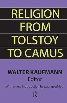 portada Religion From Tolstoy to Camus (en Inglés)
