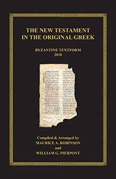 portada The new Testament in the Original Greek: Byzantine Textform 2018 (en Inglés)
