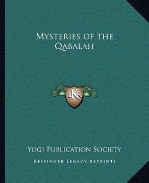 portada mysteries of the qabalah (in English)