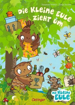 portada Die Kleine Eule Zieht um (en Alemán)