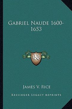 portada gabriel naude 1600-1653 (in English)