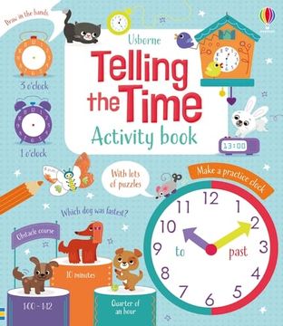 portada Telling the Time Activity Book (Maths Activity Books) (in English)
