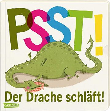 portada Psst! Der Drache Schläft! (Gutenachtgeschichte mit Ausziehseiten) - ab 2 Jahren (in German)