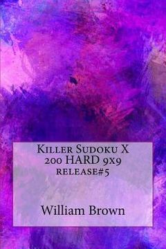 portada Killer Sudoku X - 200 HARD release#5 (en Inglés)