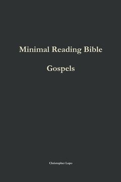 portada Minimal Reading Bible: Gospels (en Inglés)