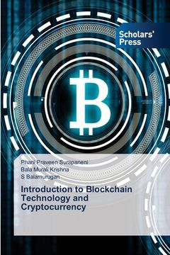 portada Introduction to Blockchain Technology and Cryptocurrency (en Inglés)
