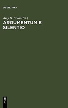 portada Argumentum e Silentio (en Inglés)