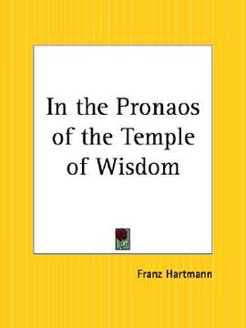 portada in the pronaos of the temple of wisdom (en Inglés)