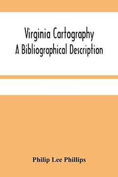 portada Virginia Cartography; A Bibliographical Description (en Inglés)