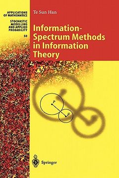 portada information-spectrum methods in information theory (en Inglés)